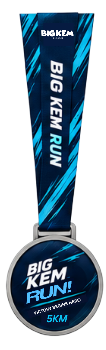 5KM finisher medal